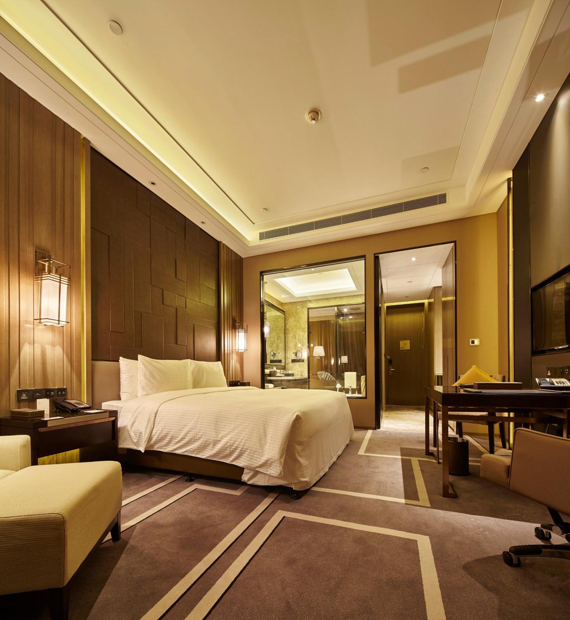 Wanda Realm Hotel Dongying Rum bild