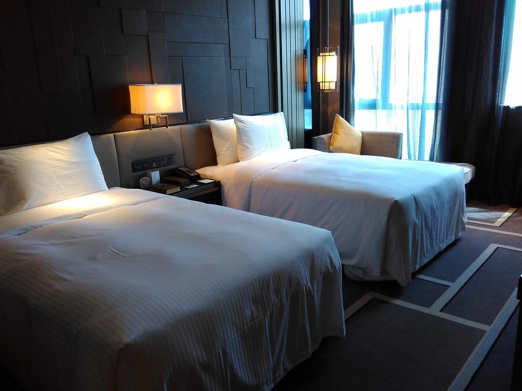 Wanda Realm Hotel Dongying Exteriör bild