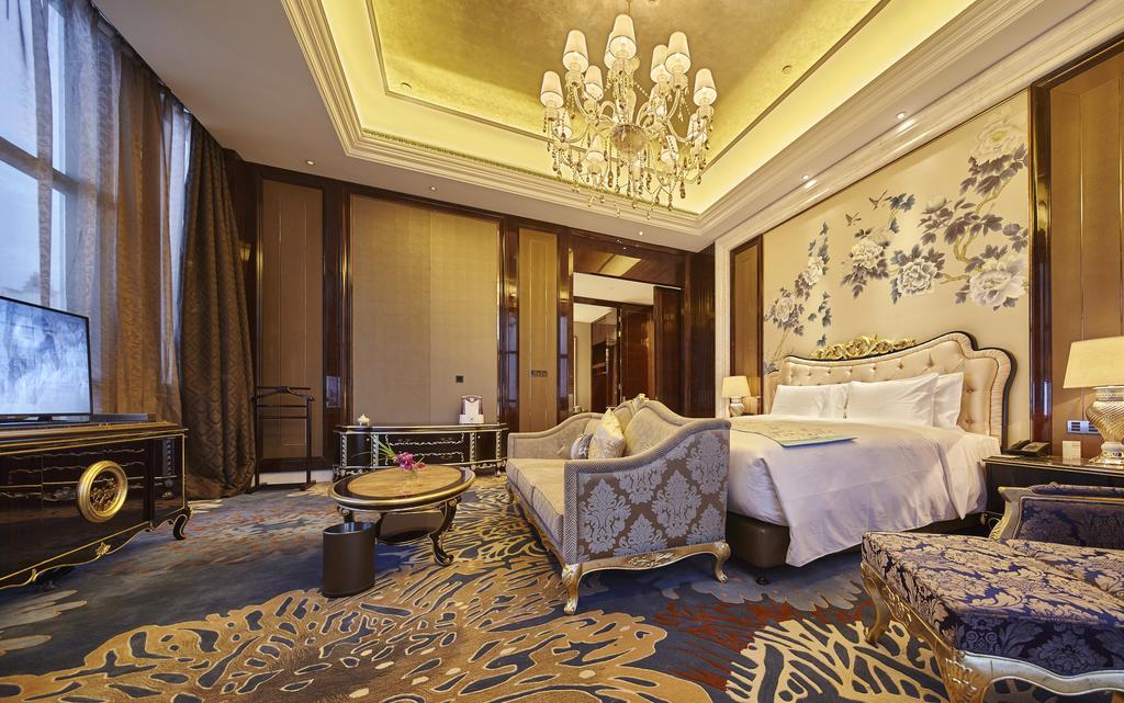 Wanda Realm Hotel Dongying Rum bild