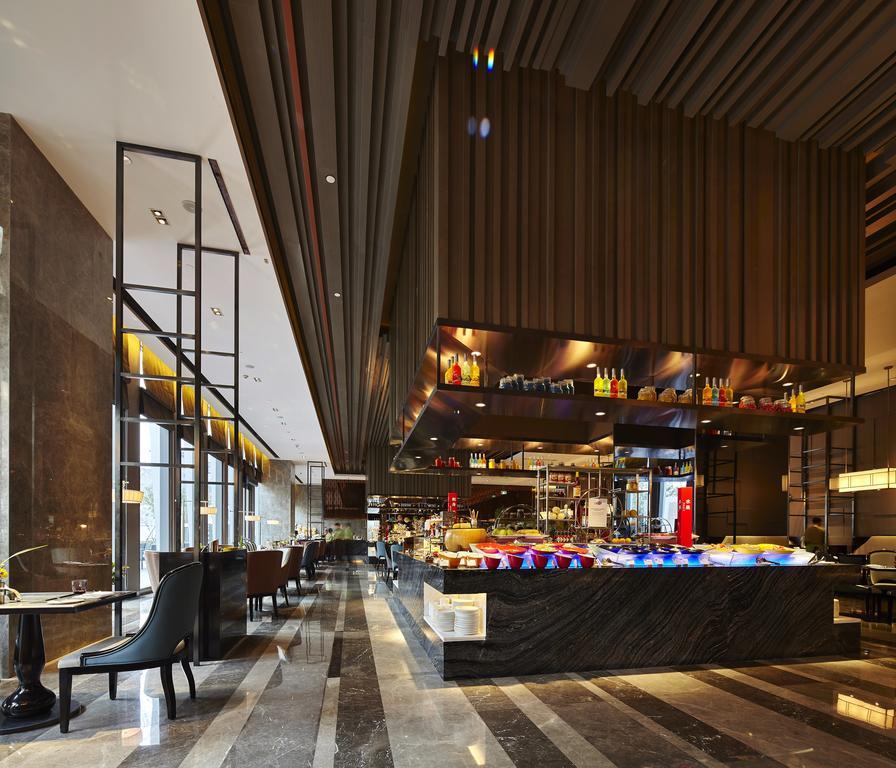 Wanda Realm Hotel Dongying Exteriör bild