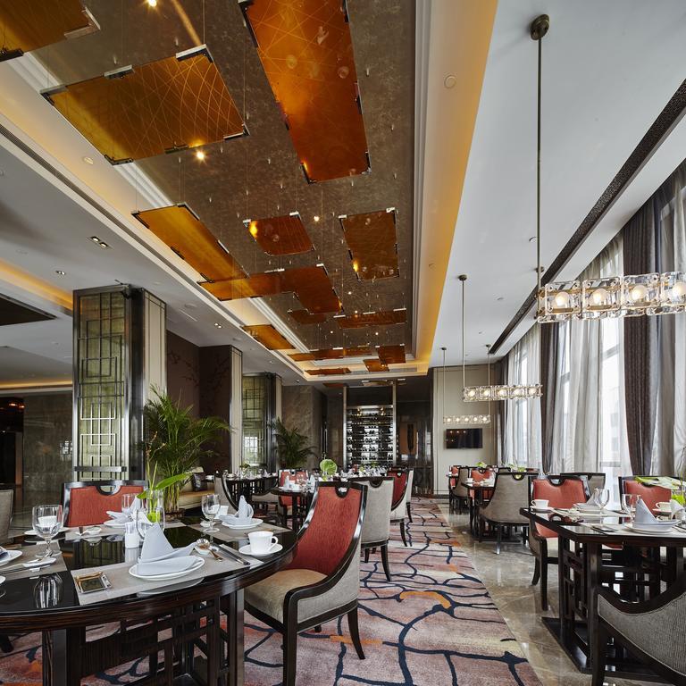 Wanda Realm Hotel Dongying Exteriör bild