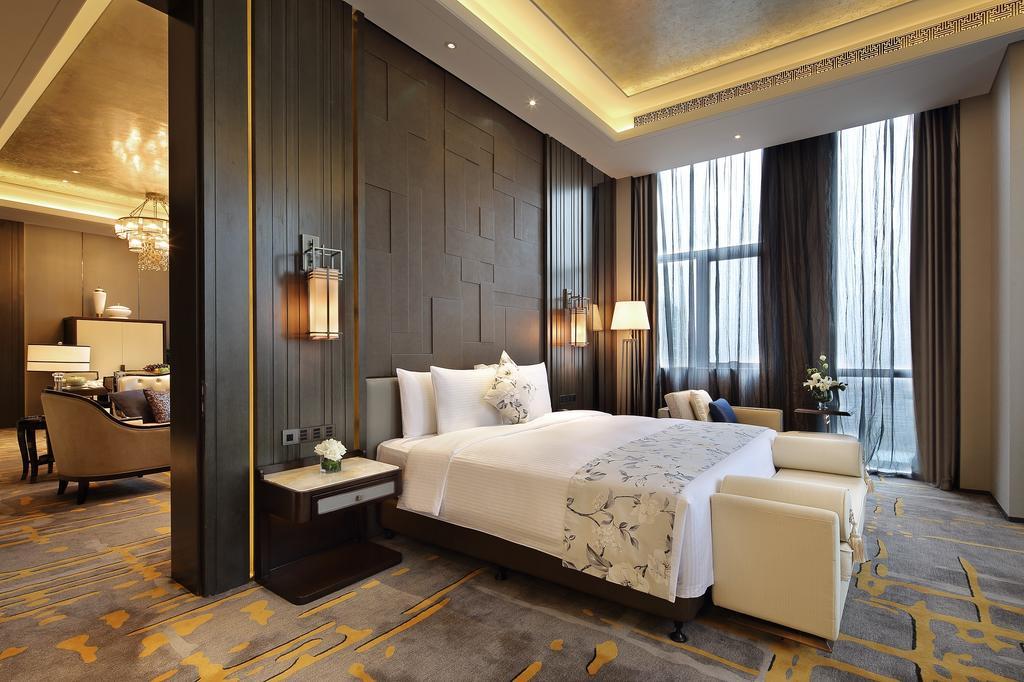 Wanda Realm Hotel Dongying Exteriör bild